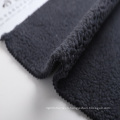 heavy fleece fabric 500gsm 100% Polyester Knitted Sherpa Fleece Fabric